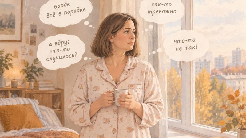 Постоянное чувство тревоги: почему возникает и как с ним справиться